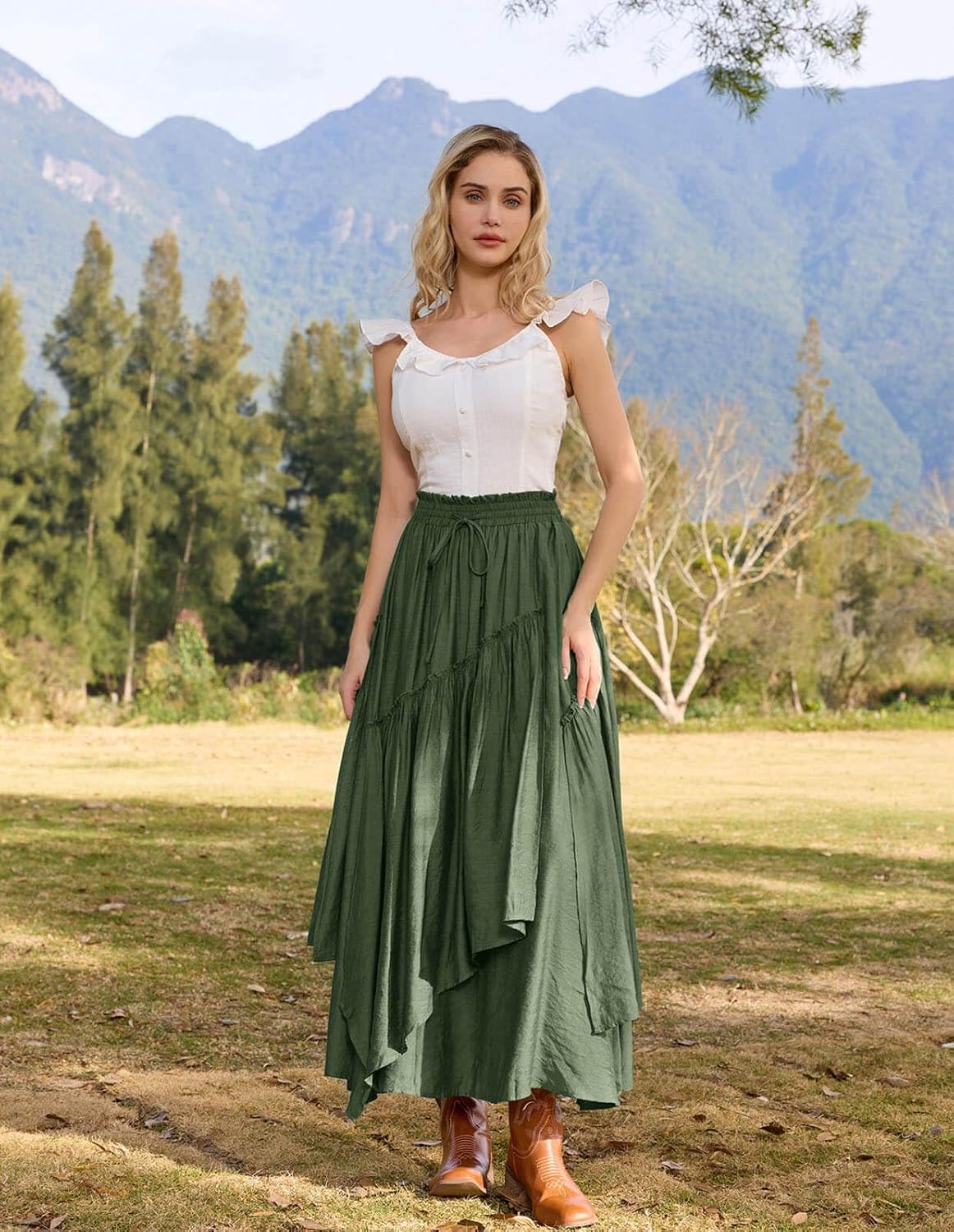 Detalle 2 de SCARLRT Women's Maxi Skirt
