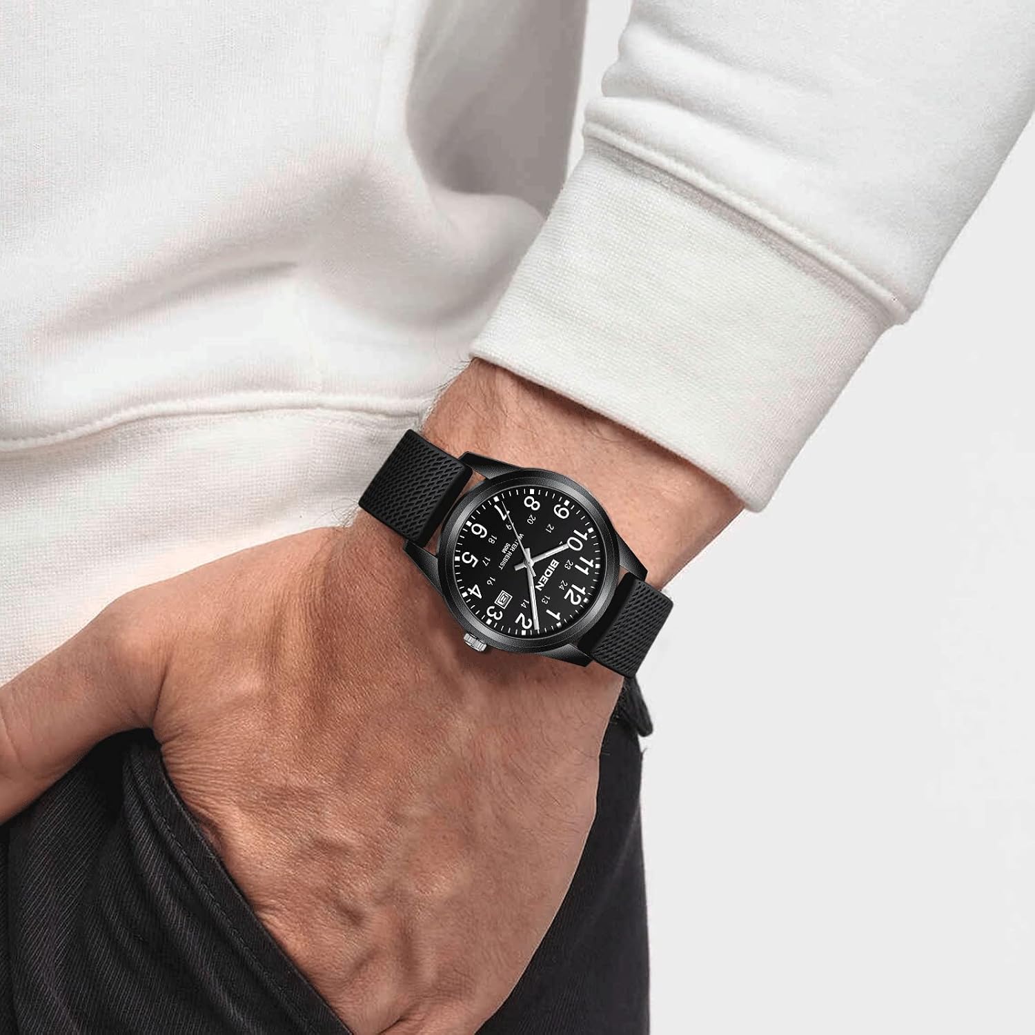Thumbnail 6 de LN LENQIN Orologio Uomo 40 mm