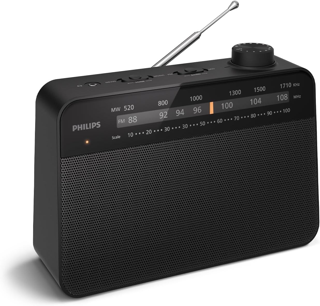 Detalle de Philips TAR2509 : Radio portable FM/MW, écoute nomade et simple d’utilisation