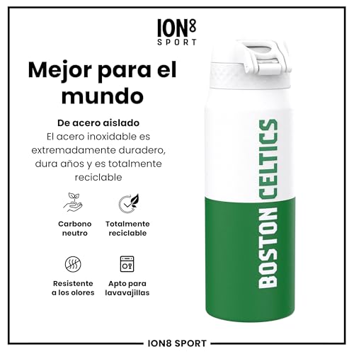 Thumbnail 4 de ion8 NBA Boston Celtics Botella térmica 750 ml 🧃