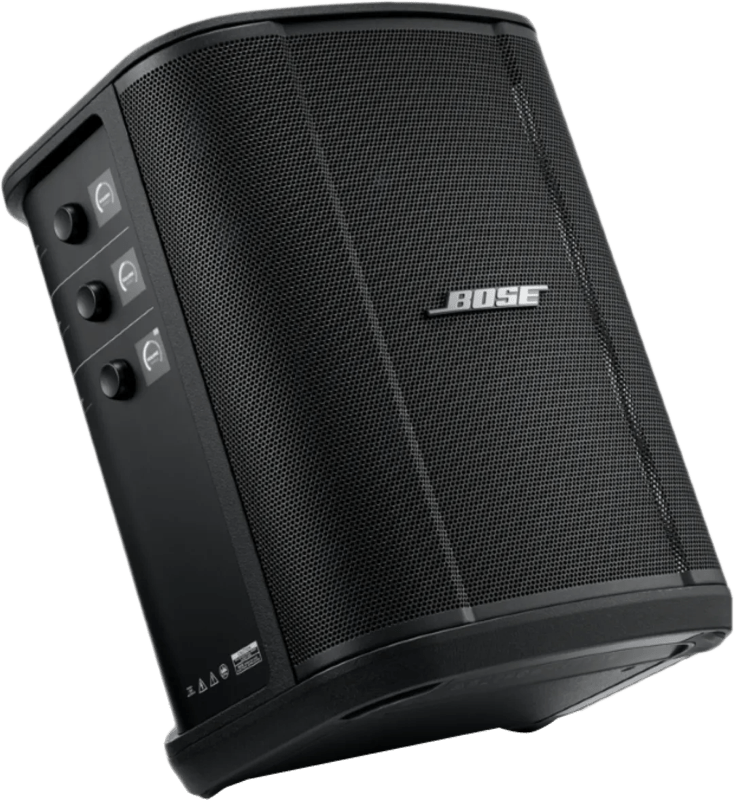 Bose S1 Pro Plus Schwarz: mobiler PA-Lautsprecher für Musik, Mikrofon und mehr