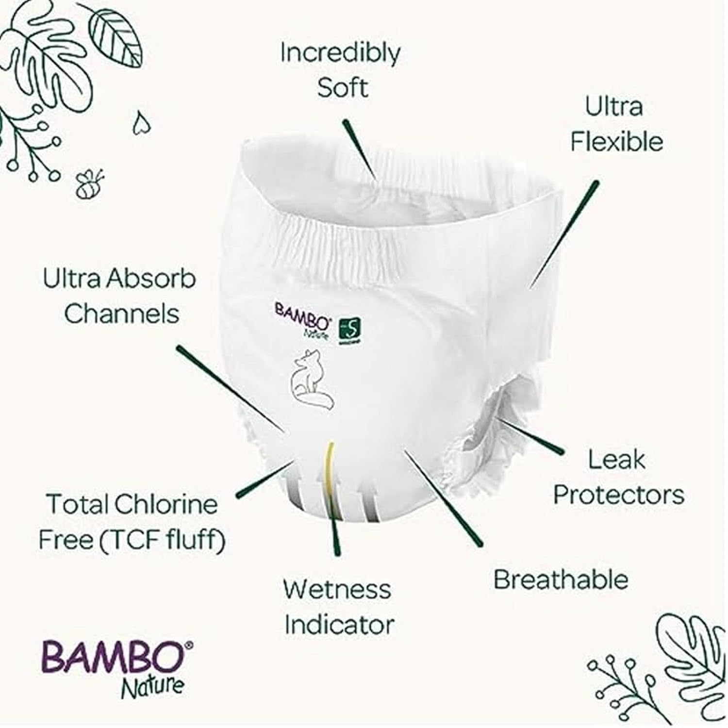 Thumbnail 2 de Bambo Nature Premium Training Pants Size 5 (11-17kg) XL – 19 Pack