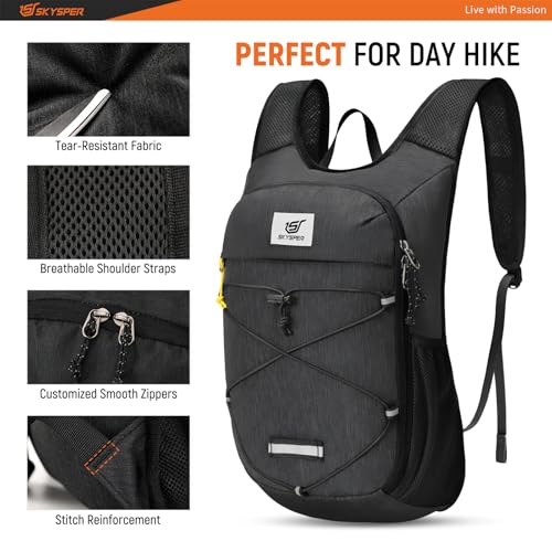 Detalle de SKYSPER Foldable Hiking Backpack 10L