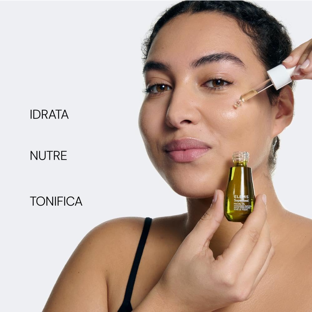Detalle de Elemis Pro-Collagen Oilo – Olio viso alla rosa e olio marino