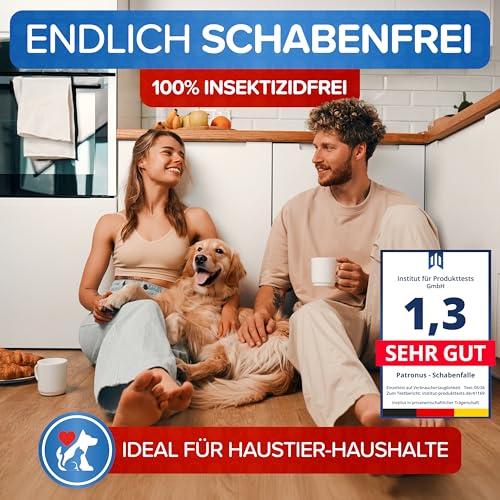Thumbnail 6 de Patronus Schabenfalle [9X] mit effektiven & giftfreien Ködertabletten