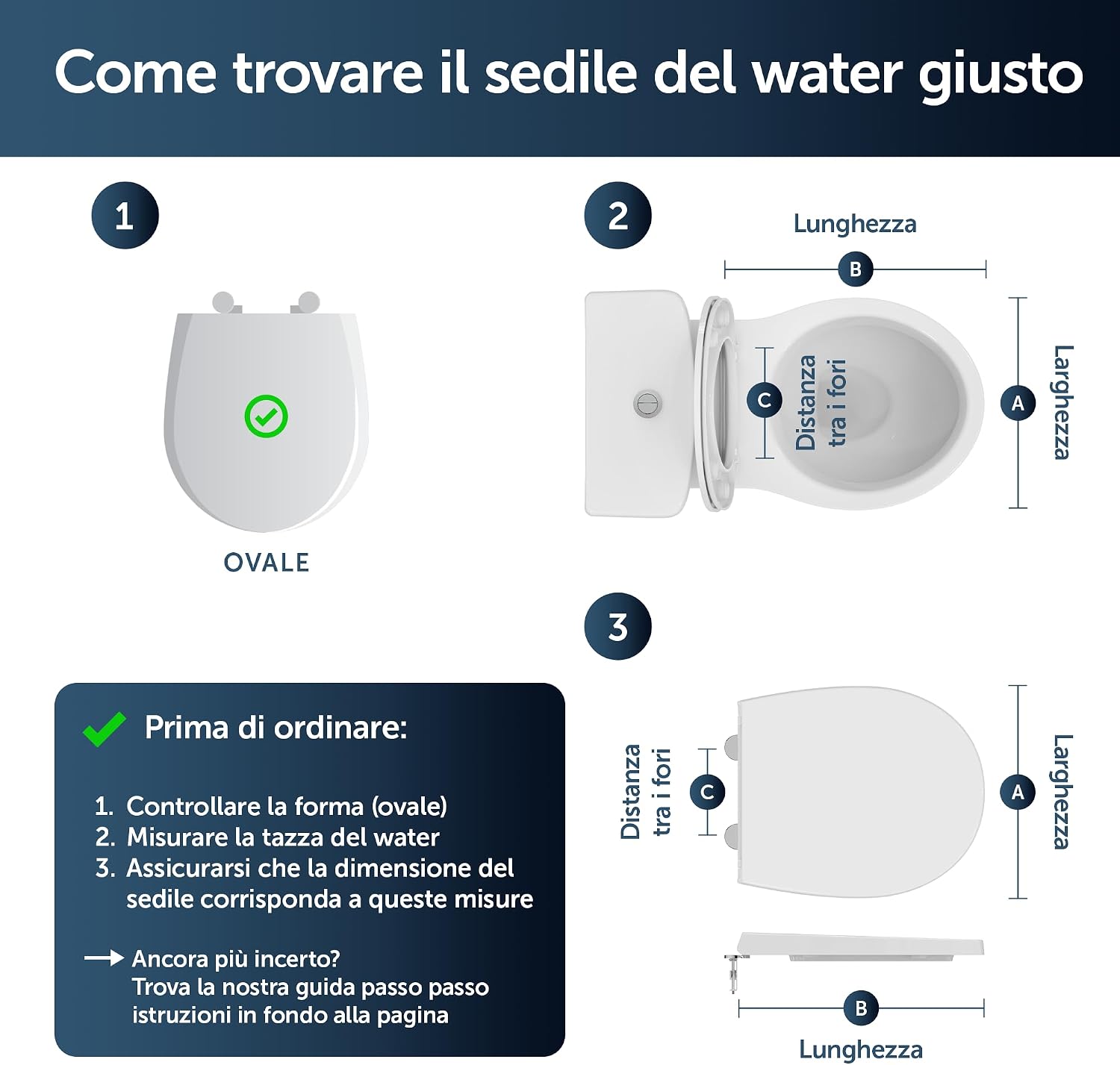 Thumbnail 4 de Ideal Standard Tirso Sedile WC universale: sedile ovale con chiusura ammortizzata, rimuovibile e realizzato in polipropilene riciclato