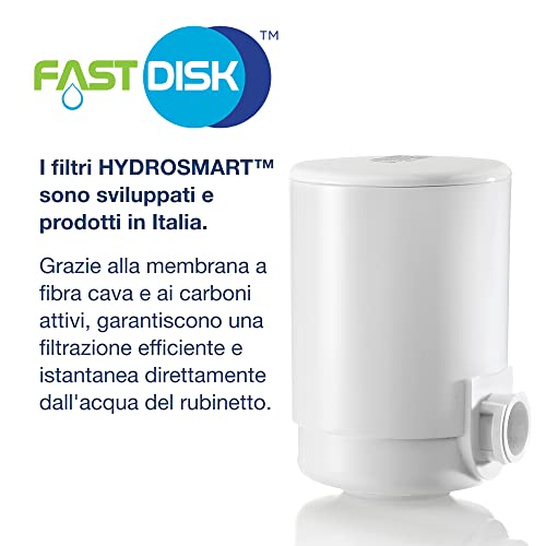 Detalle de LAICA HYDROSMART+ Metal Stop: Filtro rubinetto che riduce metalli pesanti e migliora subito il gusto dell'acqua