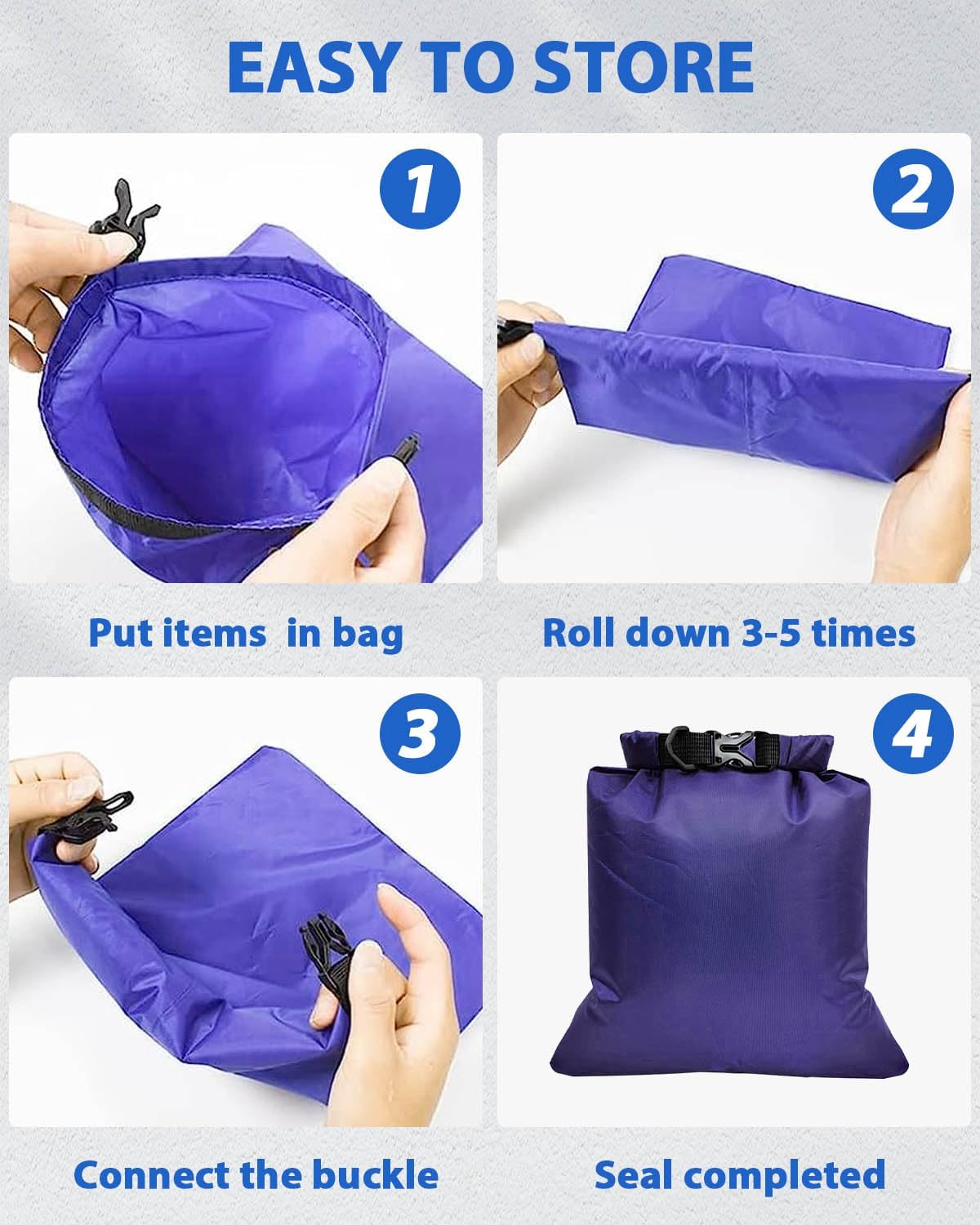 Thumbnail 5 de MOXTOYU DNAT-drybag-6pcs 8L waterproof dry bag set