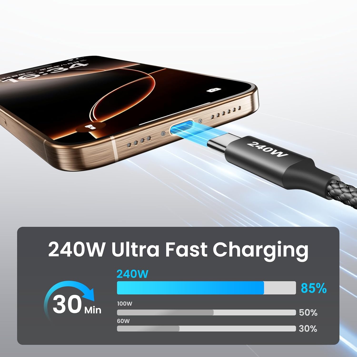 Thumbnail 2 de etguuds 240W USB C Cable 🔌