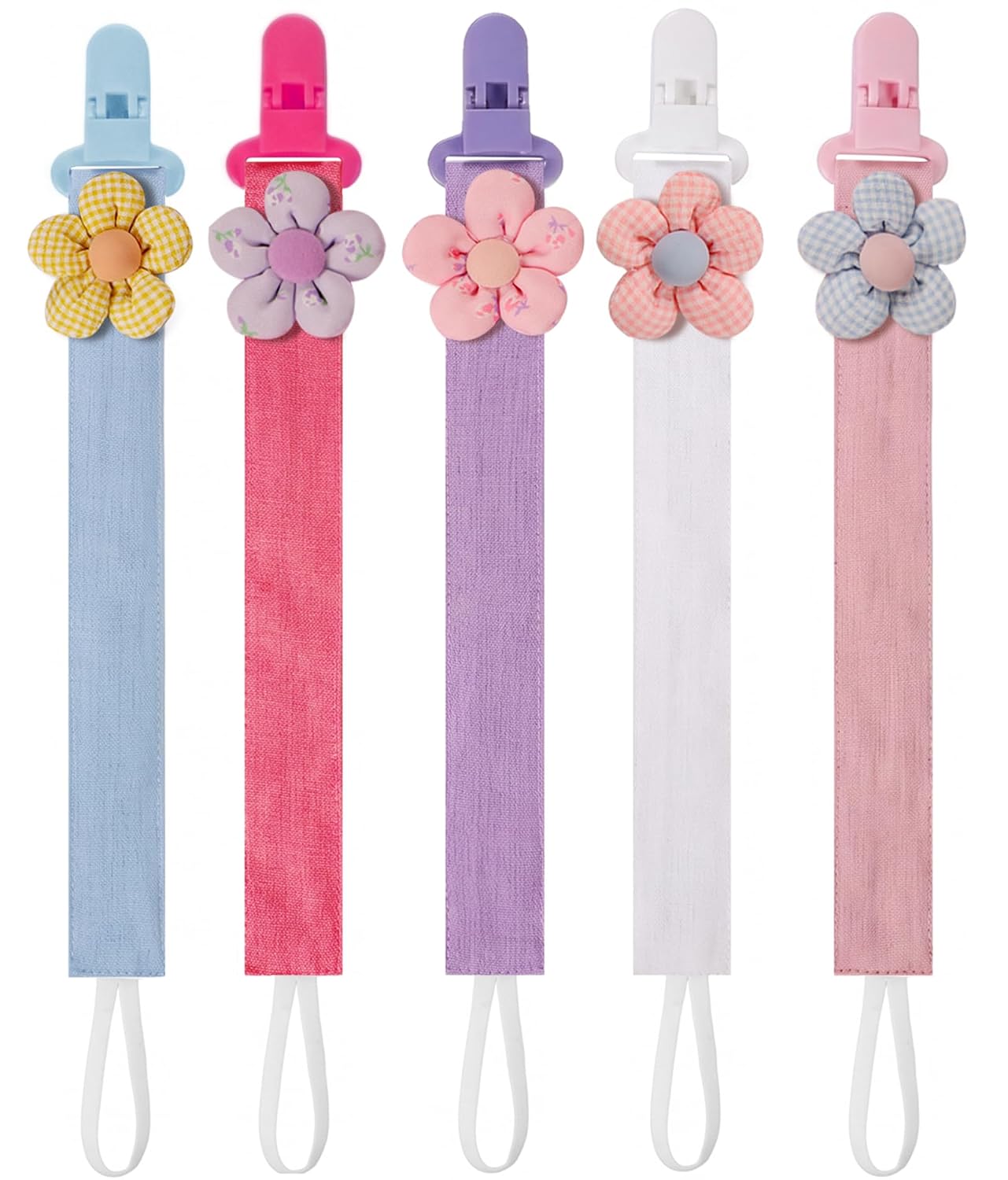 Detalle de Pacifier Clips, 5-Pack