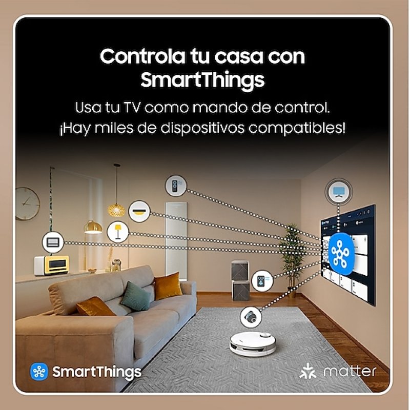 Detalle de Samsung TU75DU8505KXXC (75") – TV Crystal UHD 4K con HDR10+ y Smart Hub