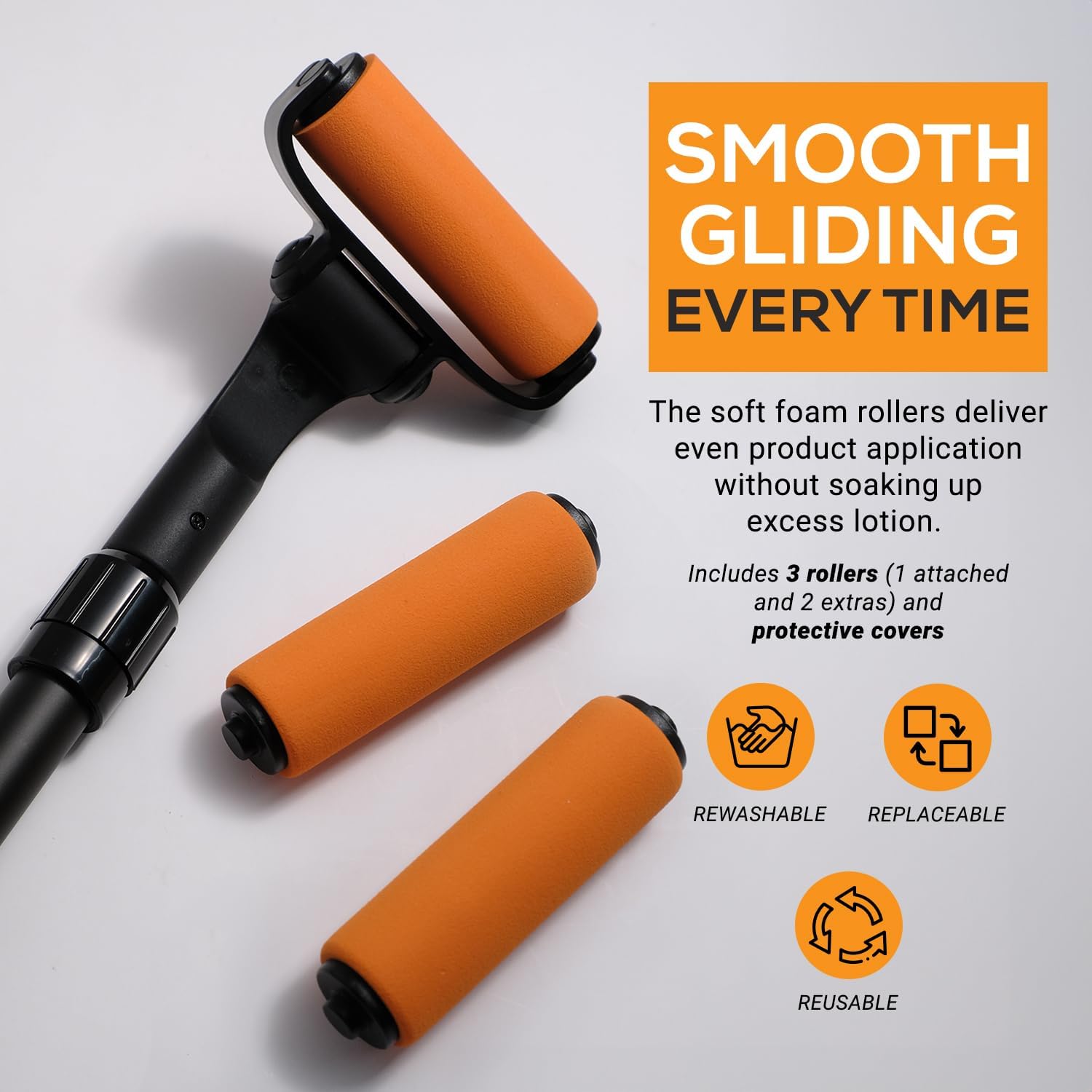 Thumbnail 4 de EZPIK Lotion Applicator for Back – Extendable to 23" with Curved Ergonomic Design