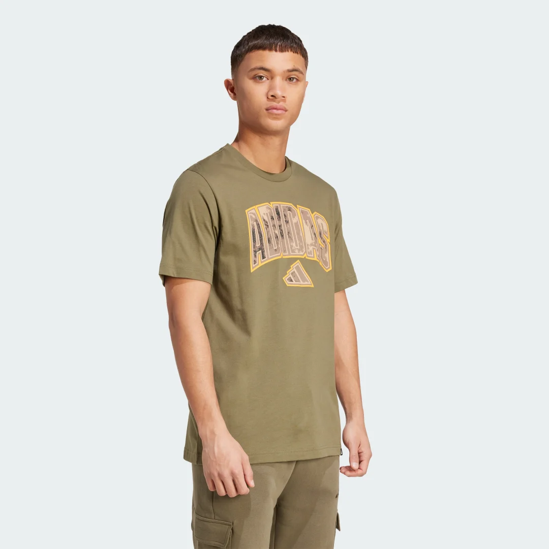 Thumbnail 2 de Camiseta con estampado de camuflaje Script de Adidas