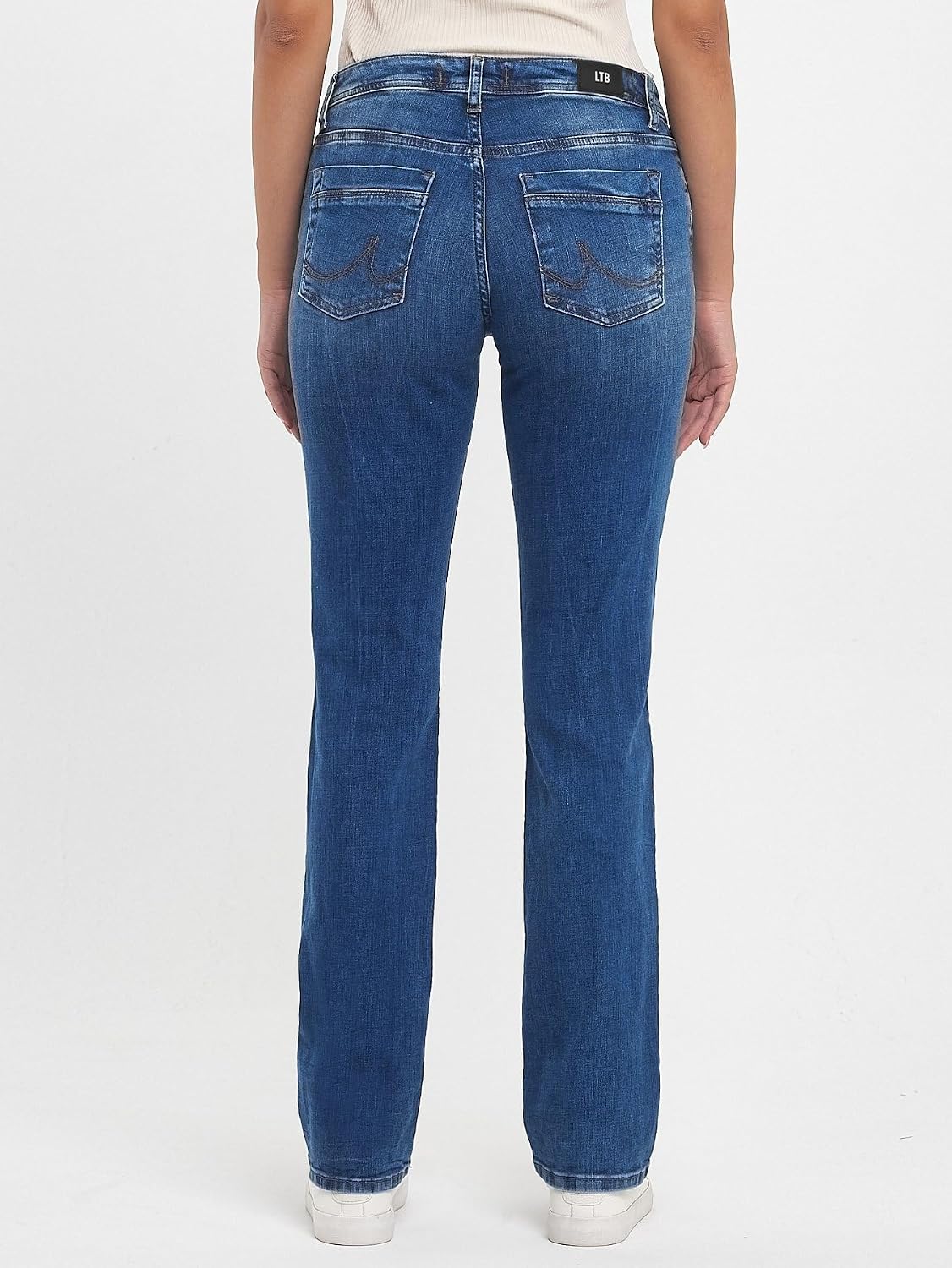 Detalle de LTB Vilma Jeans Donna Bootcut – Blu, comoda ed essenziale