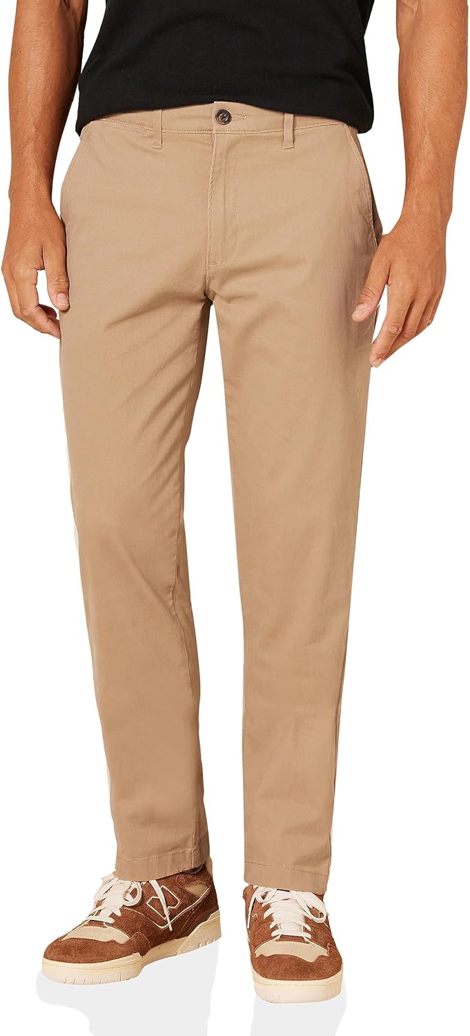Detalle de Amazon Essentials Pantalón chino elástico ajuste atlético 42