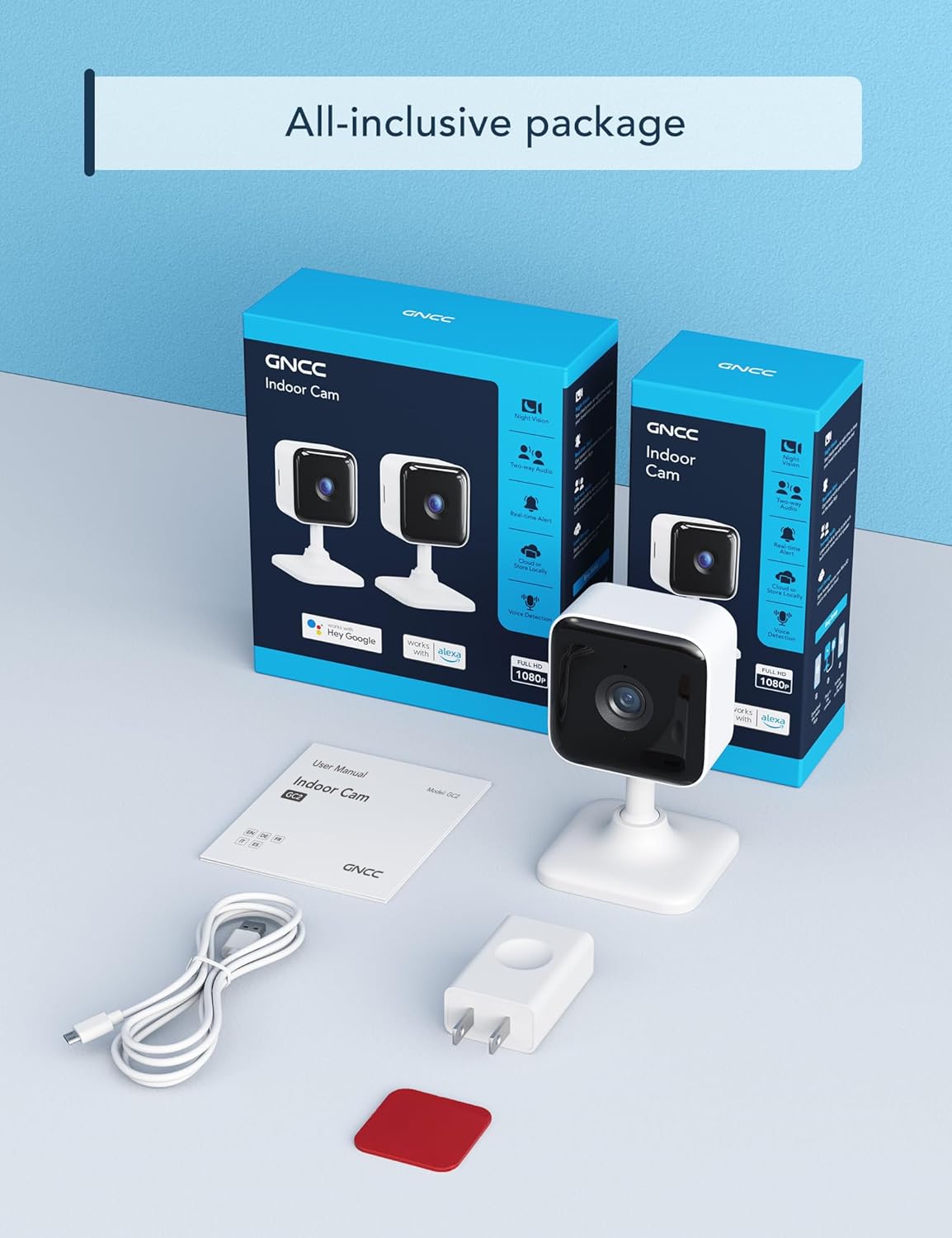 Thumbnail 6 de GNCC C2 2K Indoor Security Camera