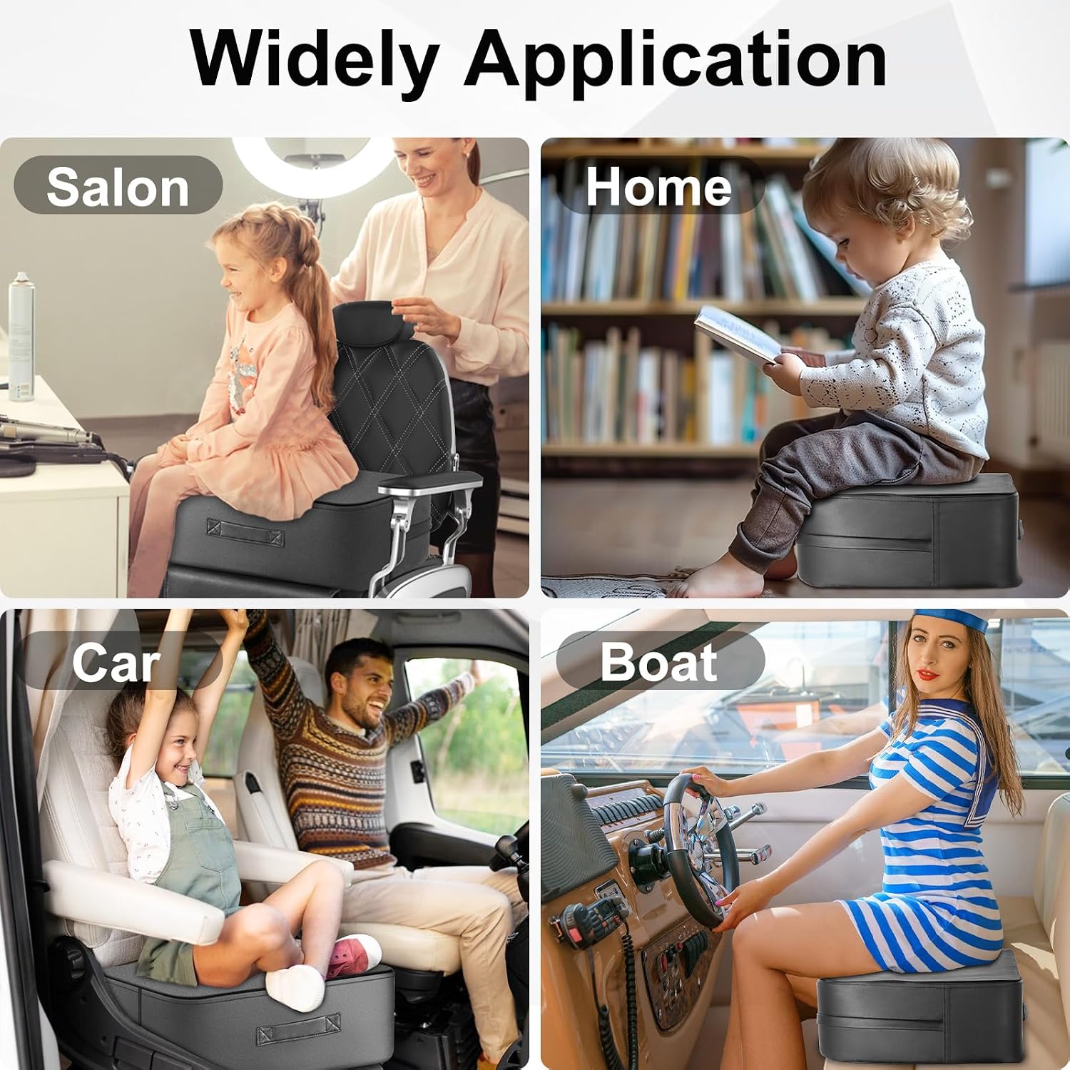 Thumbnail 6 de TOTIDYH Barber Booster Seat 18x13x6.7in