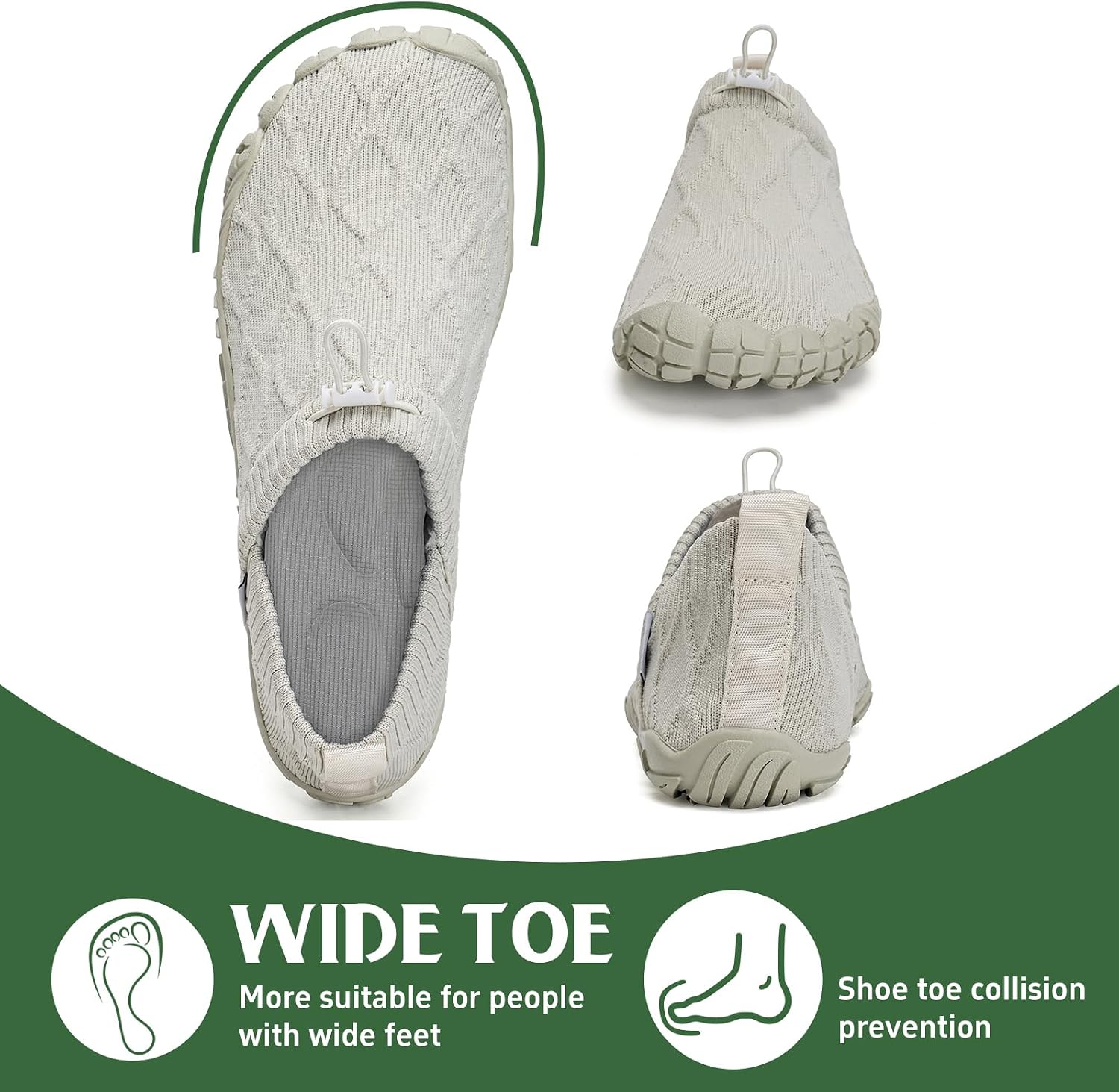 Detalle 2 de WateLves Barfußschuhe Zero Drop Sohle