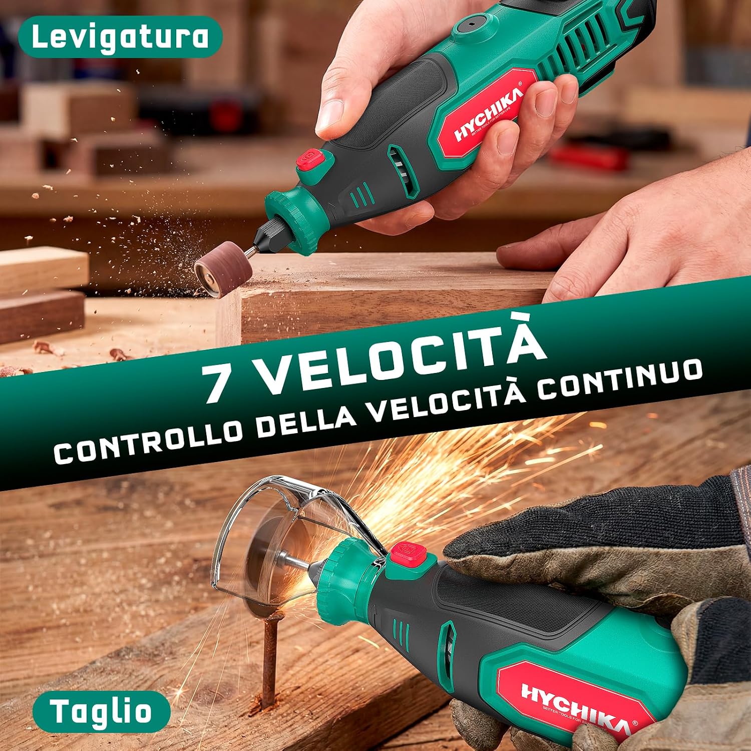 Thumbnail 3 de HYCHIKA Utensile Rotante 150W