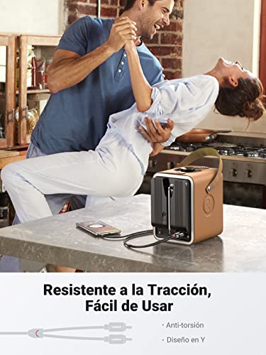 Thumbnail 5 de UGREEN Cable Jack 3.5mm a 2 RCA HiFi (5m) — Audio Estéreo para Móvil, TV y Altavoces