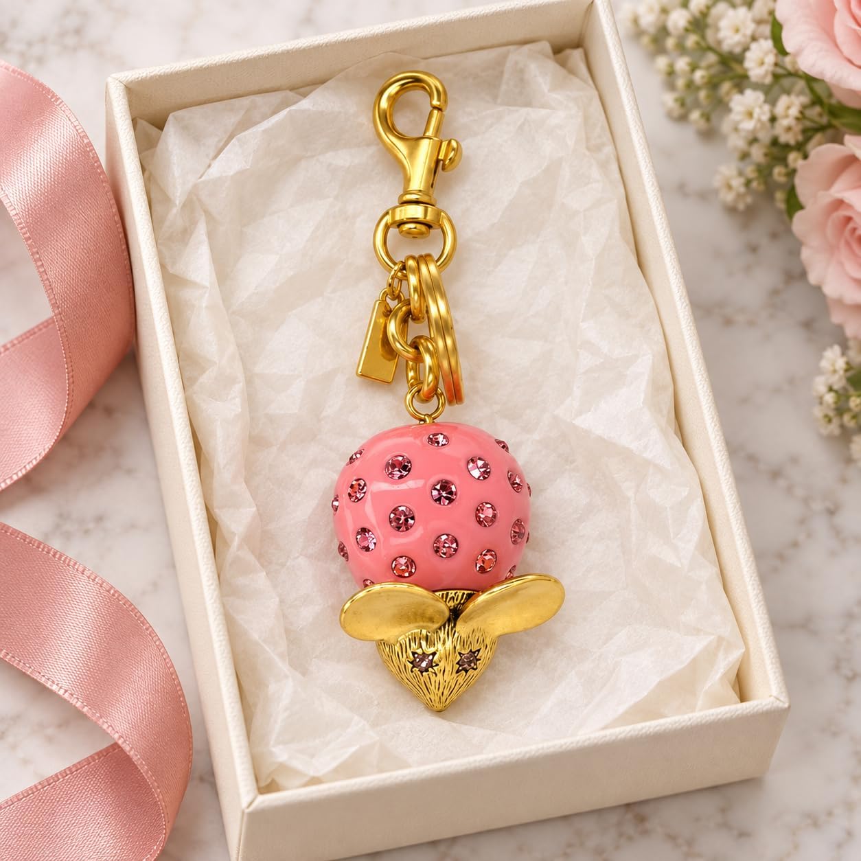 Thumbnail 5 de SOPKTA Gold Bag Charm Chain for Handbags, Totes, and Backpacks