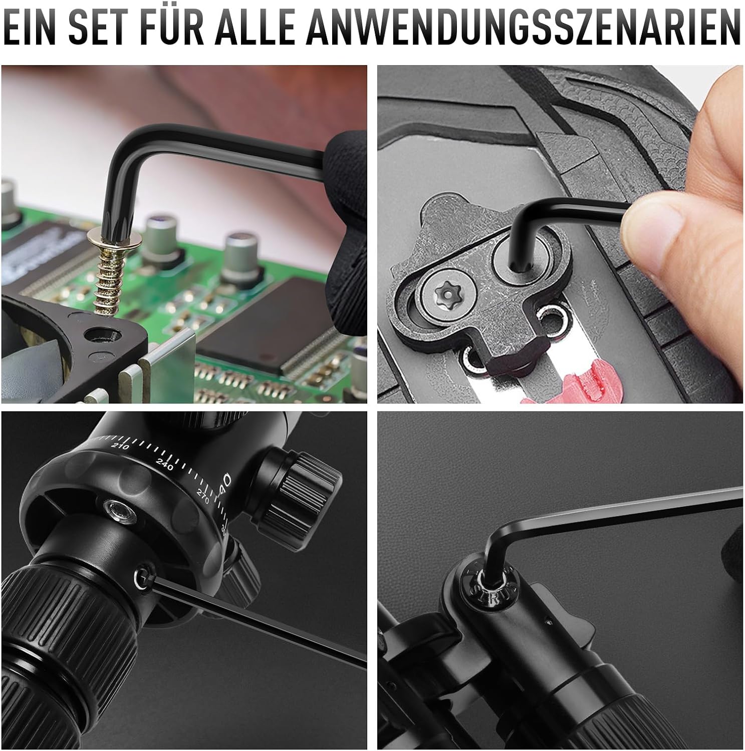 Thumbnail 6 de DISEN 22-teilig Innensechskant-Schlüssel-Set 1,27–10 mm