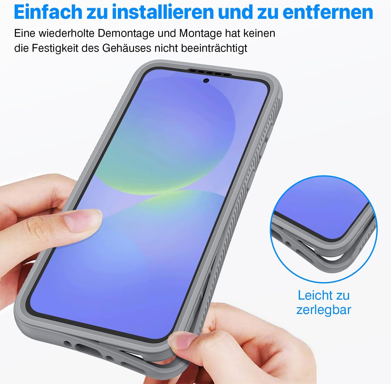 Thumbnail 6 de CENHUFO Hülle Galaxy A36/A56 5G 360° Schutz