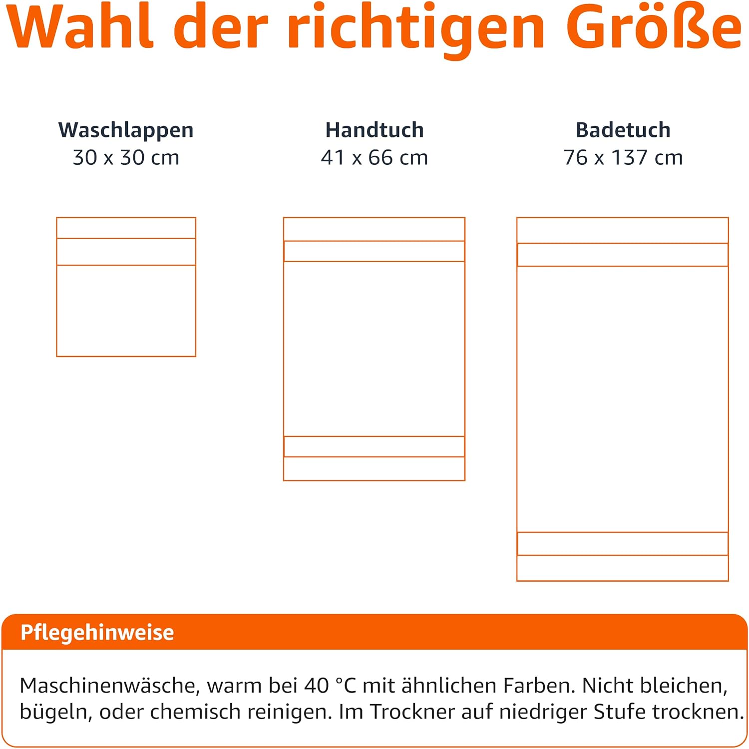 Thumbnail 3 de Amazon Basics Handtücher Set 6-teilig 6-teilig