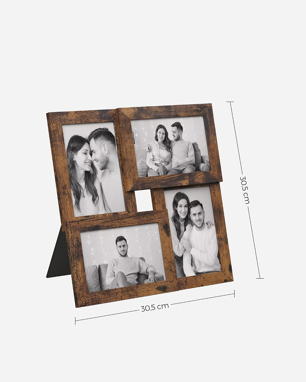 Thumbnail 6 de SONGMICS Collage-Bilderrahmen 4er Set 10 x 15