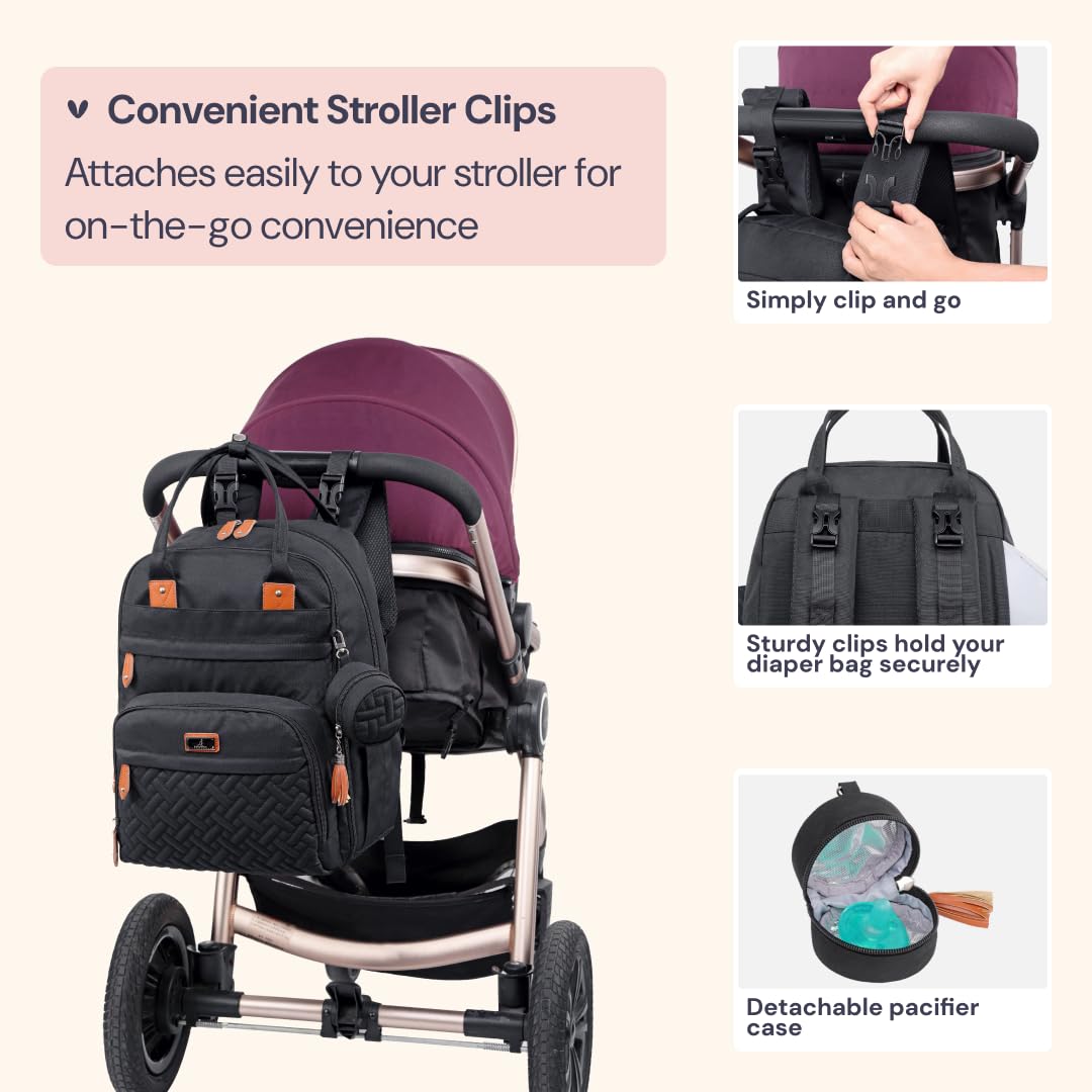 Thumbnail 6 de BabbleRoo Diaper Bag Backpack 26L