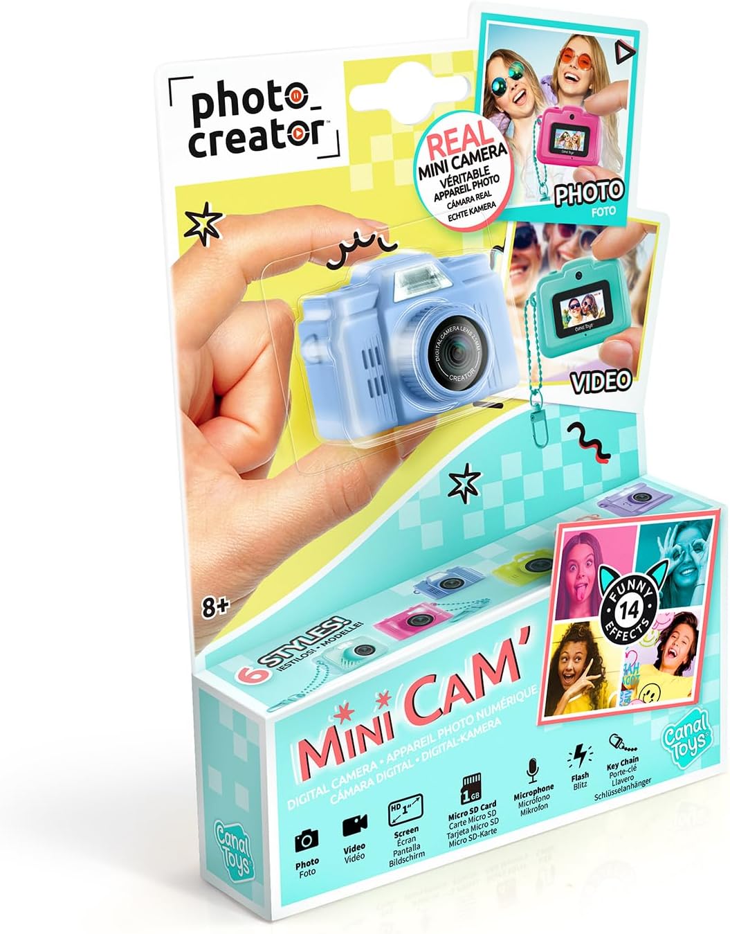 Detalle de Canal Toys CLK 059 Mini-Digitalkamera 1GB
