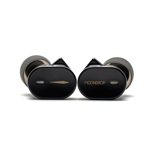 Detalle 2 de Moondrop CHU III, auriculares intraurales negros con cable desmontable de 2 pines