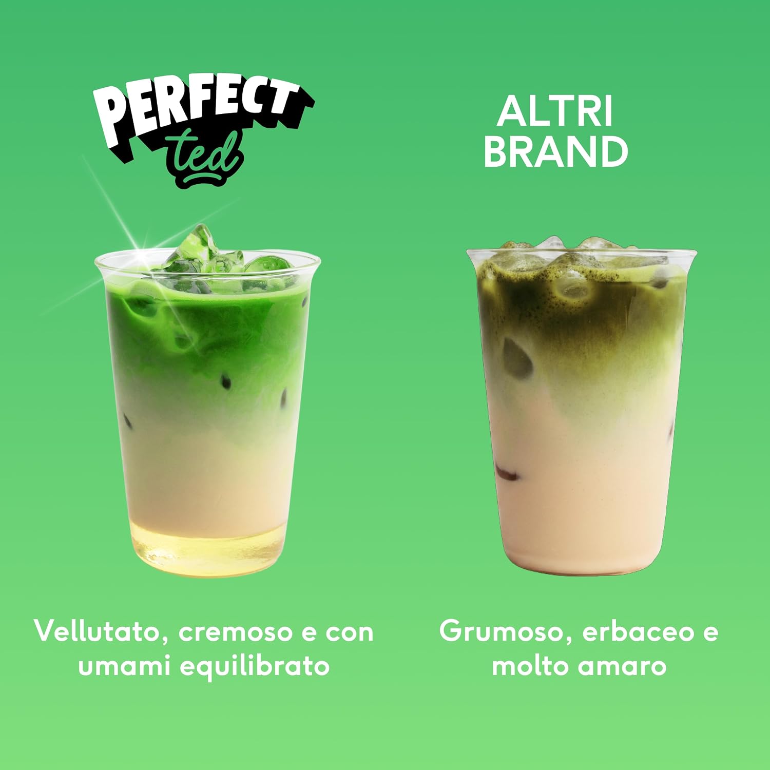 Detalle de Perfect Ted Capsule di Matcha Originale – Pods Bio Compatibili Nespresso