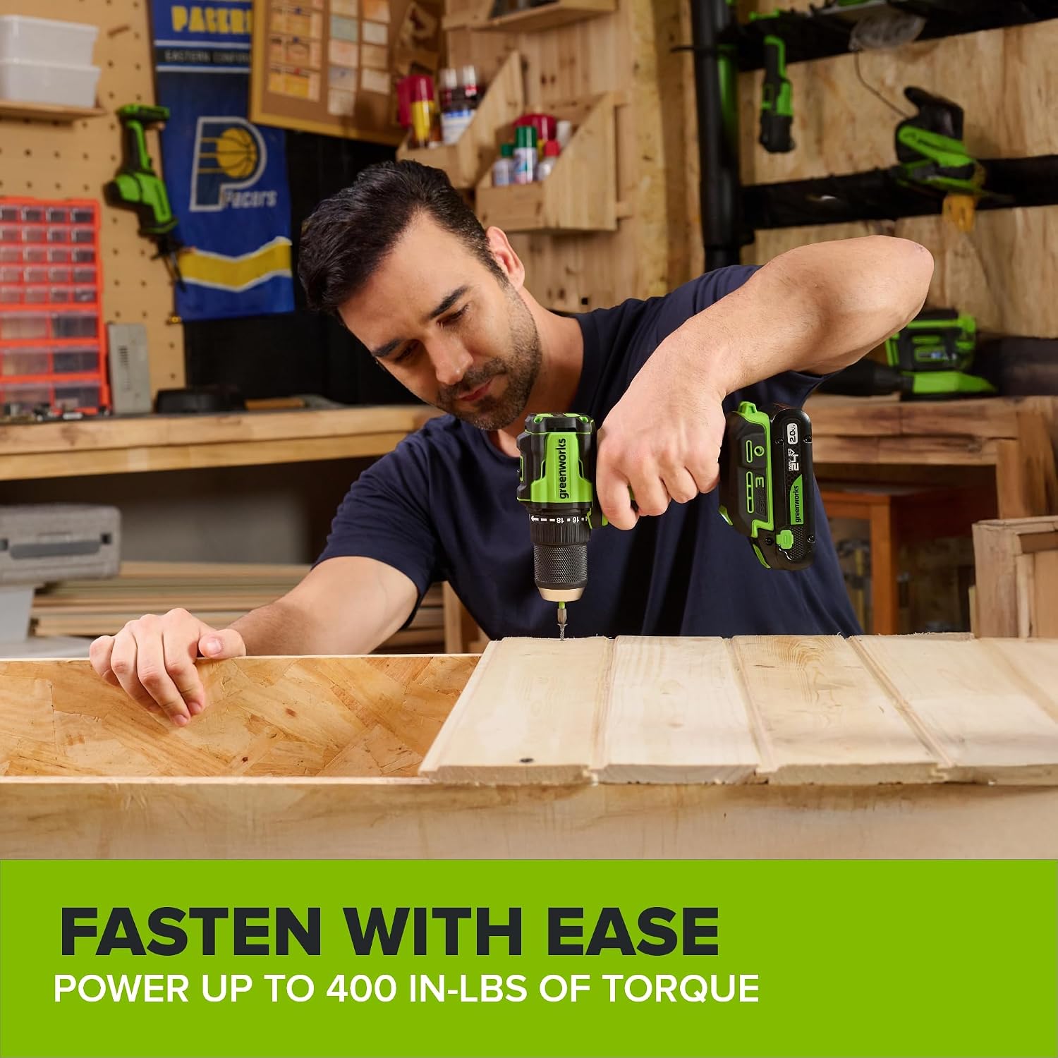 Detalle 2 de Greenworks 1/2-Inch Brushless Cordless Drill