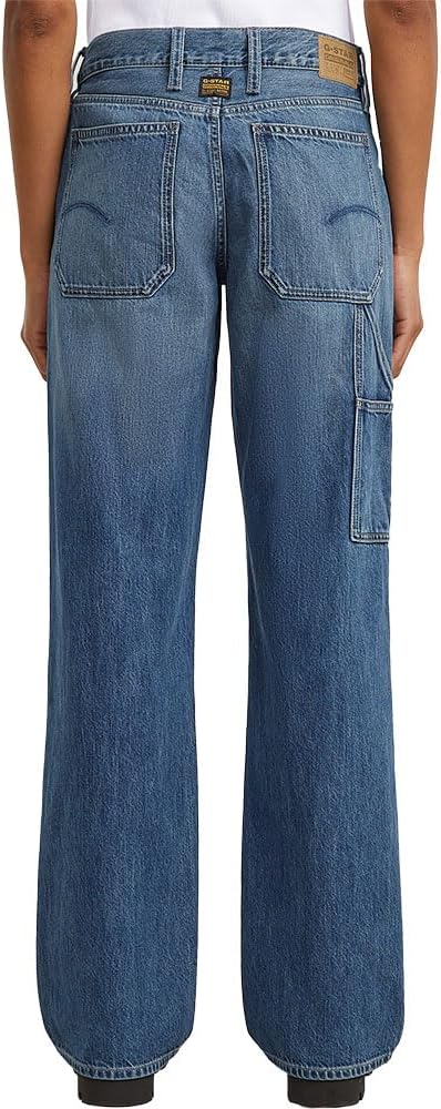 Detalle de G-Star Femmes Judee Carpenter Loose Jeans — coupe ample et détails affirmés