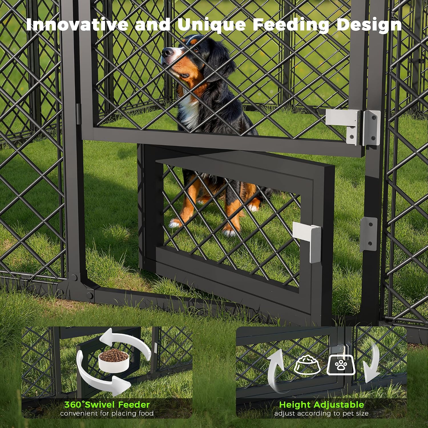 Detalle de Outdoor Dog Kennel 10x14