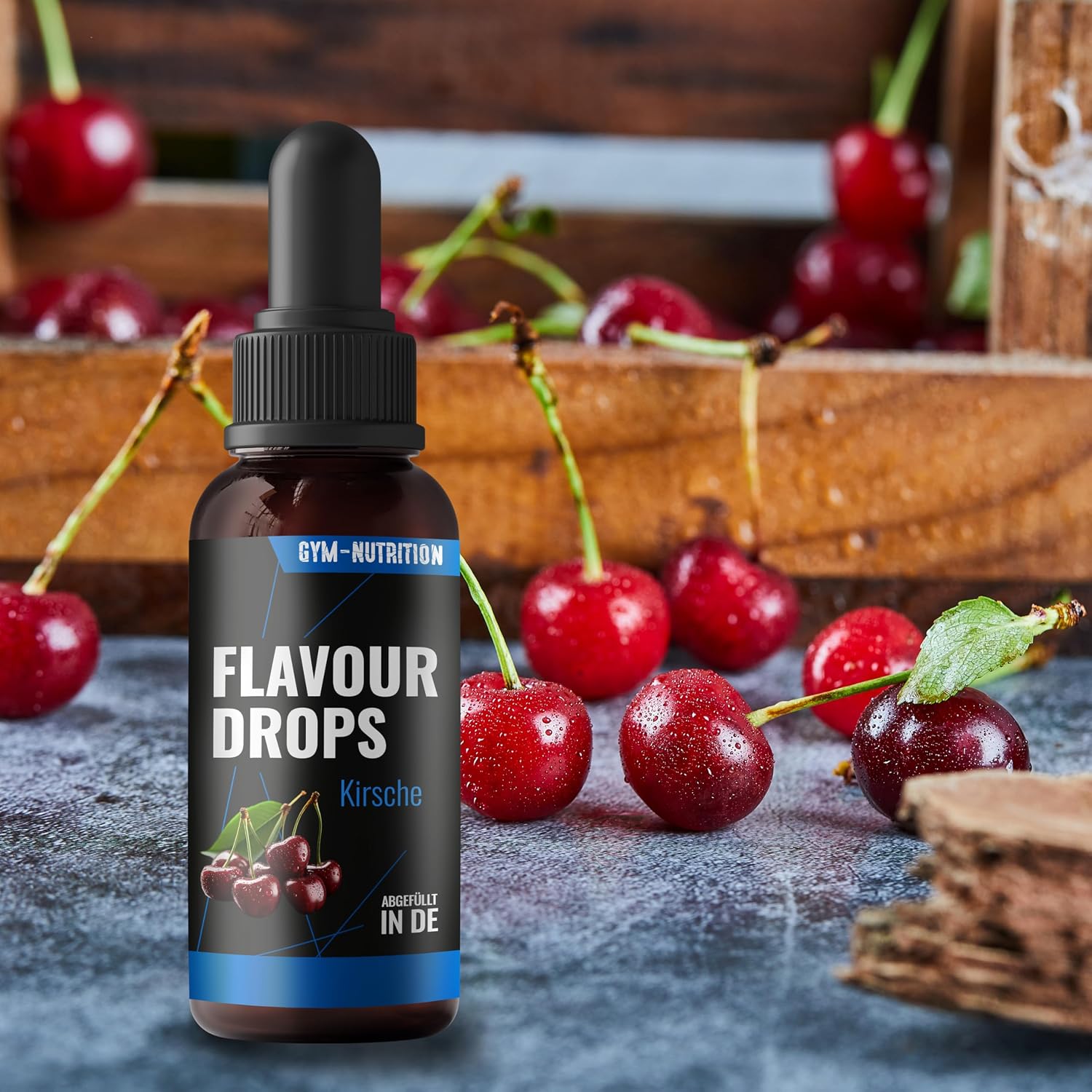 Thumbnail 4 de Gym Nutrition Flavour Drops Zuckerfrei Kirsche