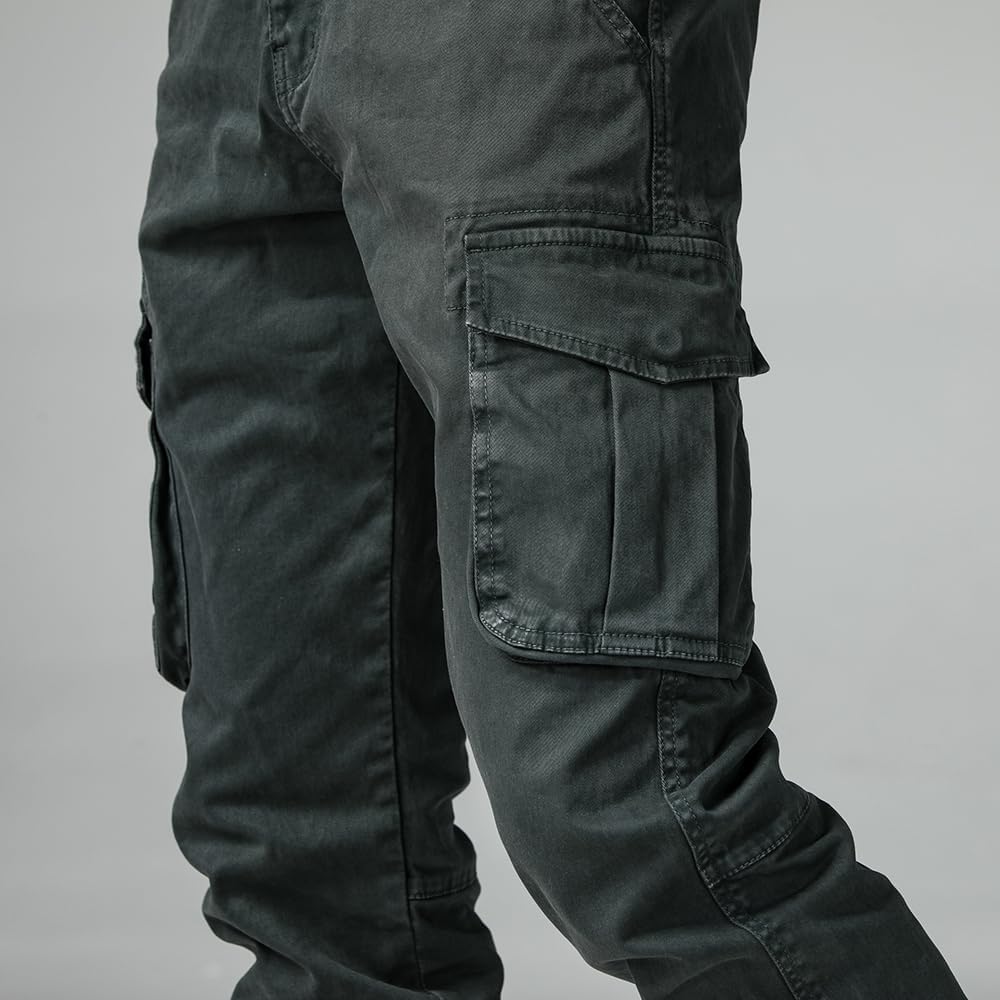 Detalle 2 de TONY BACKER G6551 Pantaloni cargo uomo casual