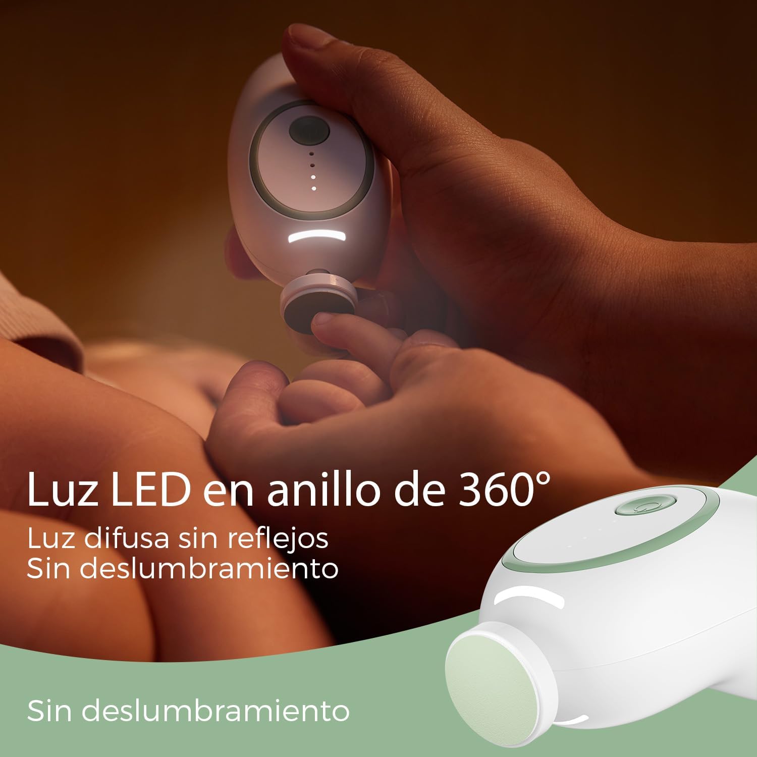 Thumbnail 1 de momcozy Lima de Uñas Eléctrica para Bebés