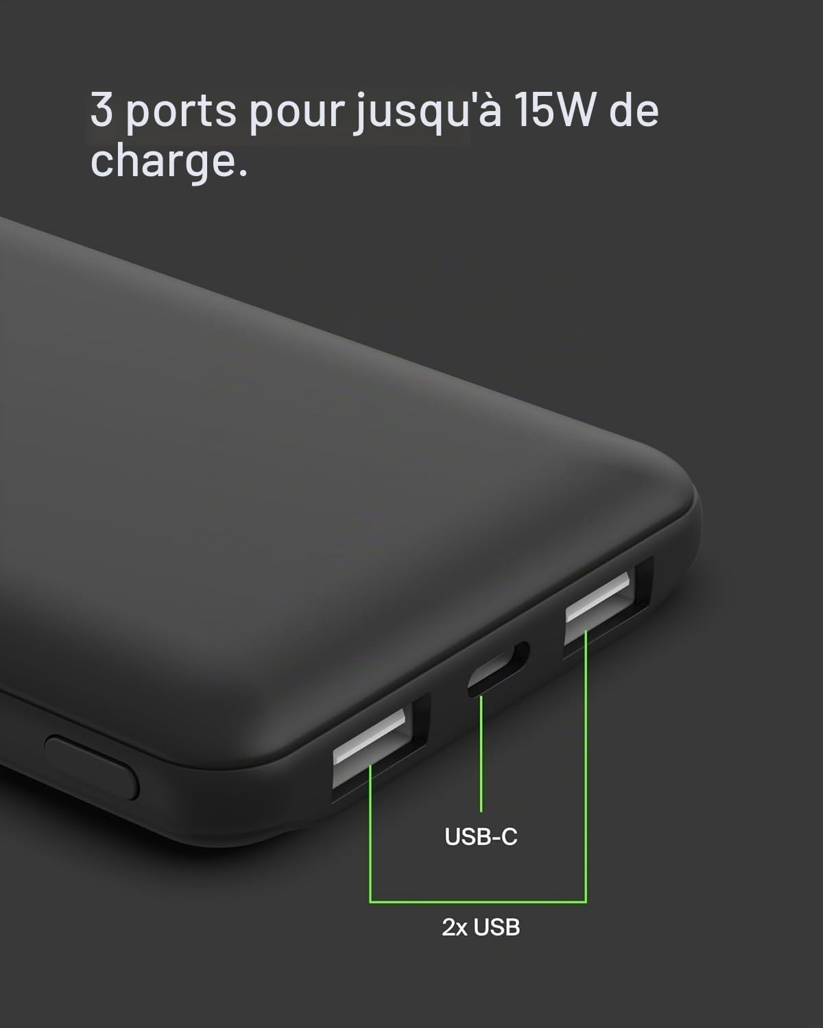 Detalle 2 de Belkin Batterie externe BoostCharge 10000mAh