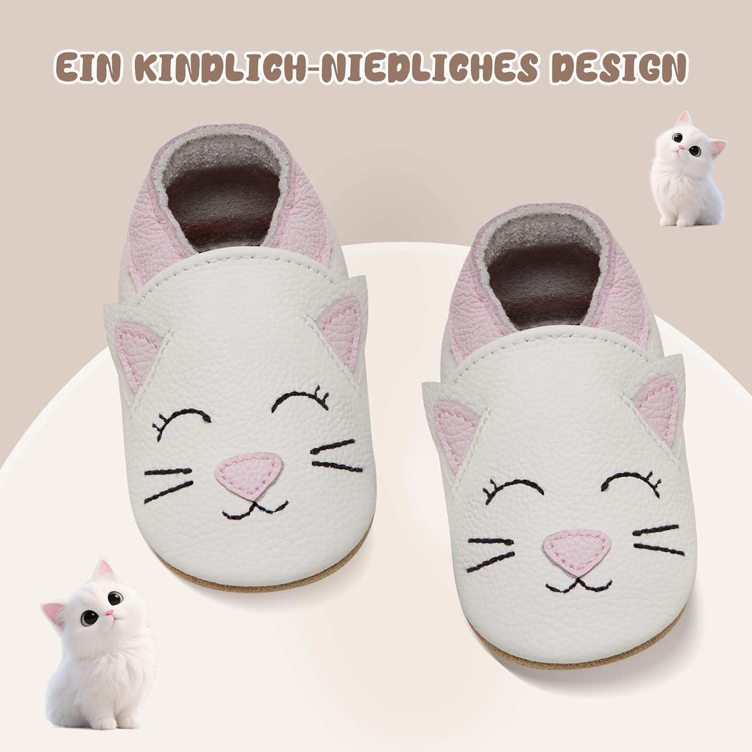 Detalle 2 de IceUnicorn Krabbelschuhe Baby Lauflernschuhe