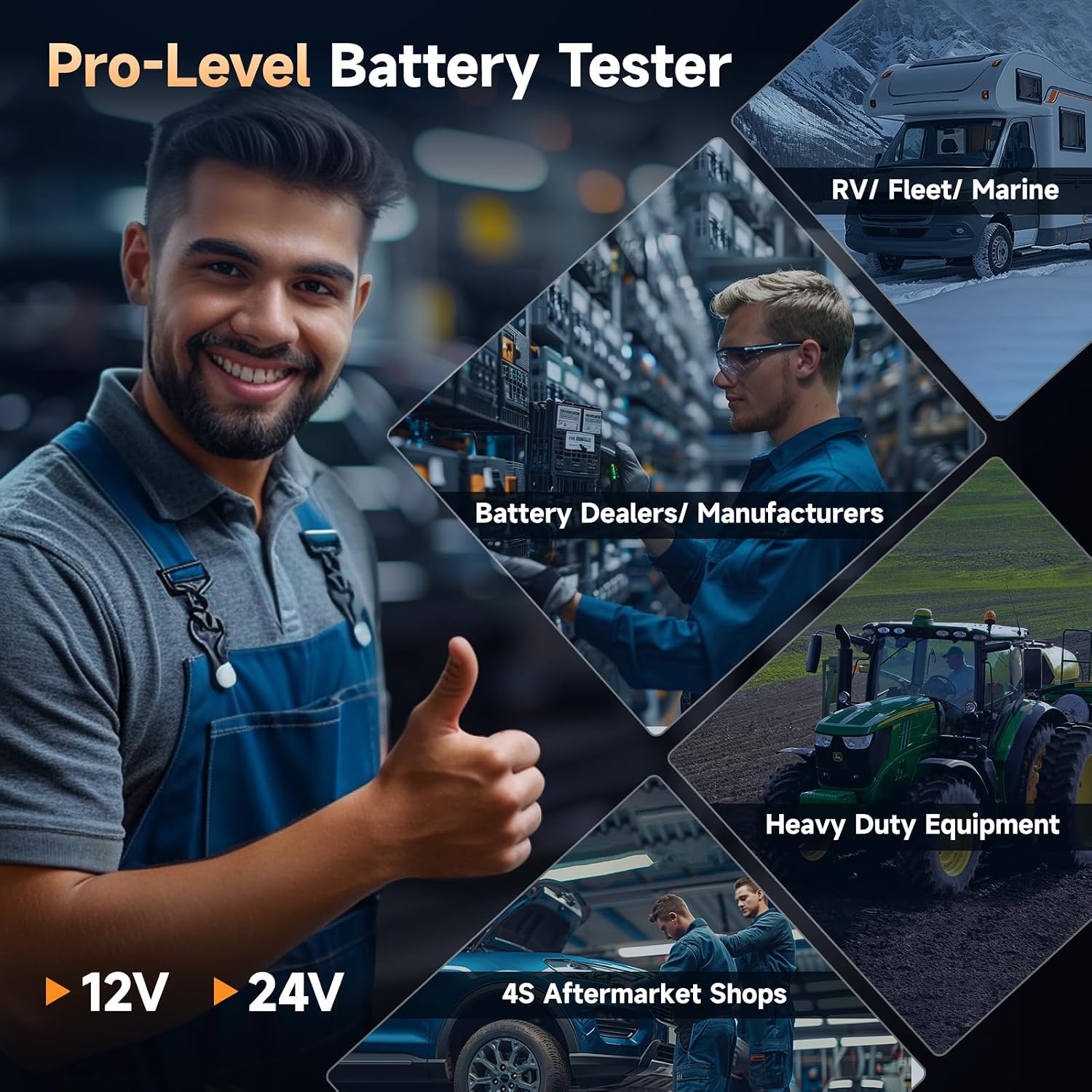 Thumbnail 6 de FOXWELL BT705 Plus battery tester 24V