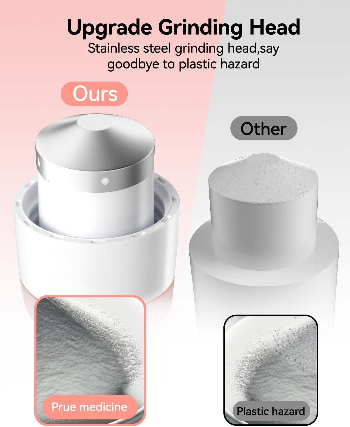 Thumbnail 1 de Cotatoc EK-3104 3-in-1 Pill Crusher with Stainless Steel Grinder and Cutter