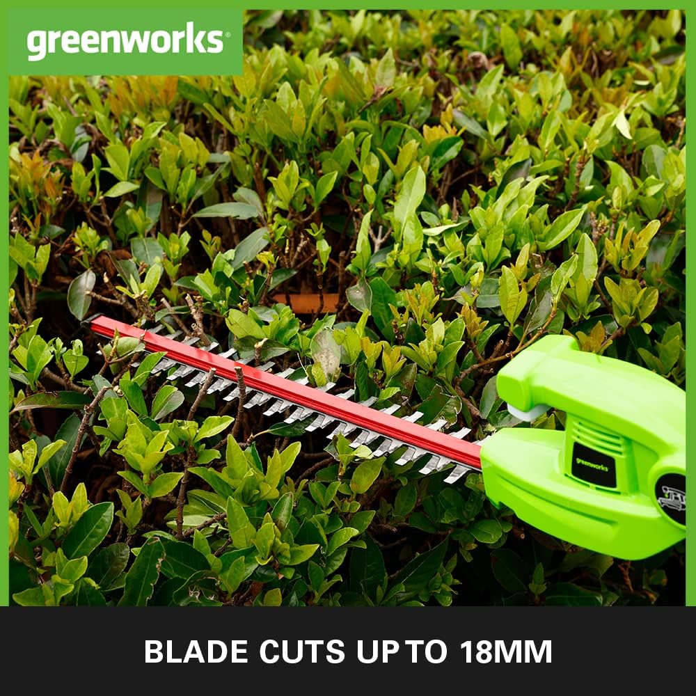Thumbnail 2 de Greenworks G24PH51 cordless pole hedge trimmer with split shaft (tool only) and 51cm dual action blades
