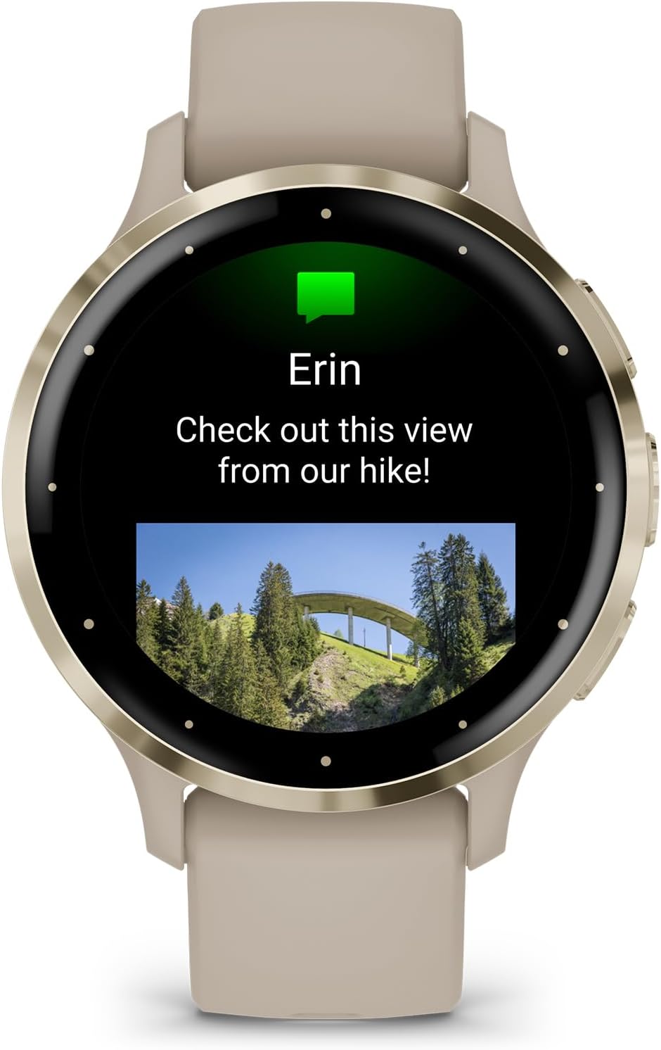 Detalle de Garmin Venu 3S, Premium Fitness Smartwatch — 41mm in French Gray