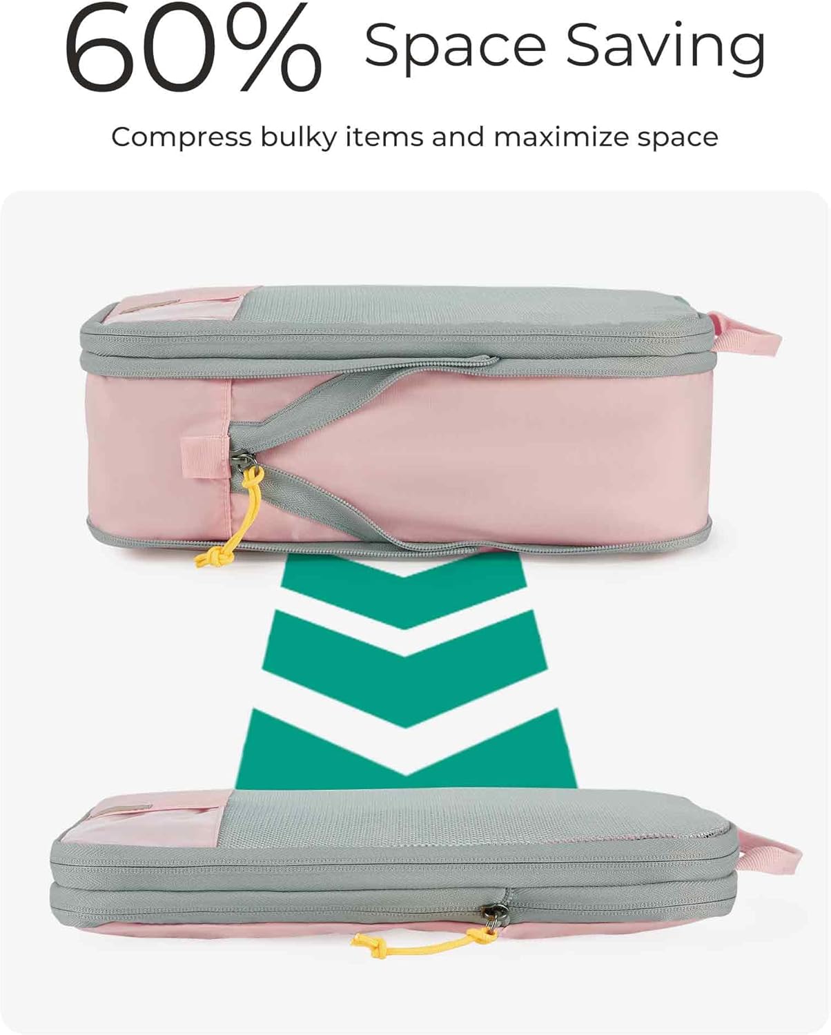 Thumbnail 6 de BAGSMART compression packing cubes set of 6