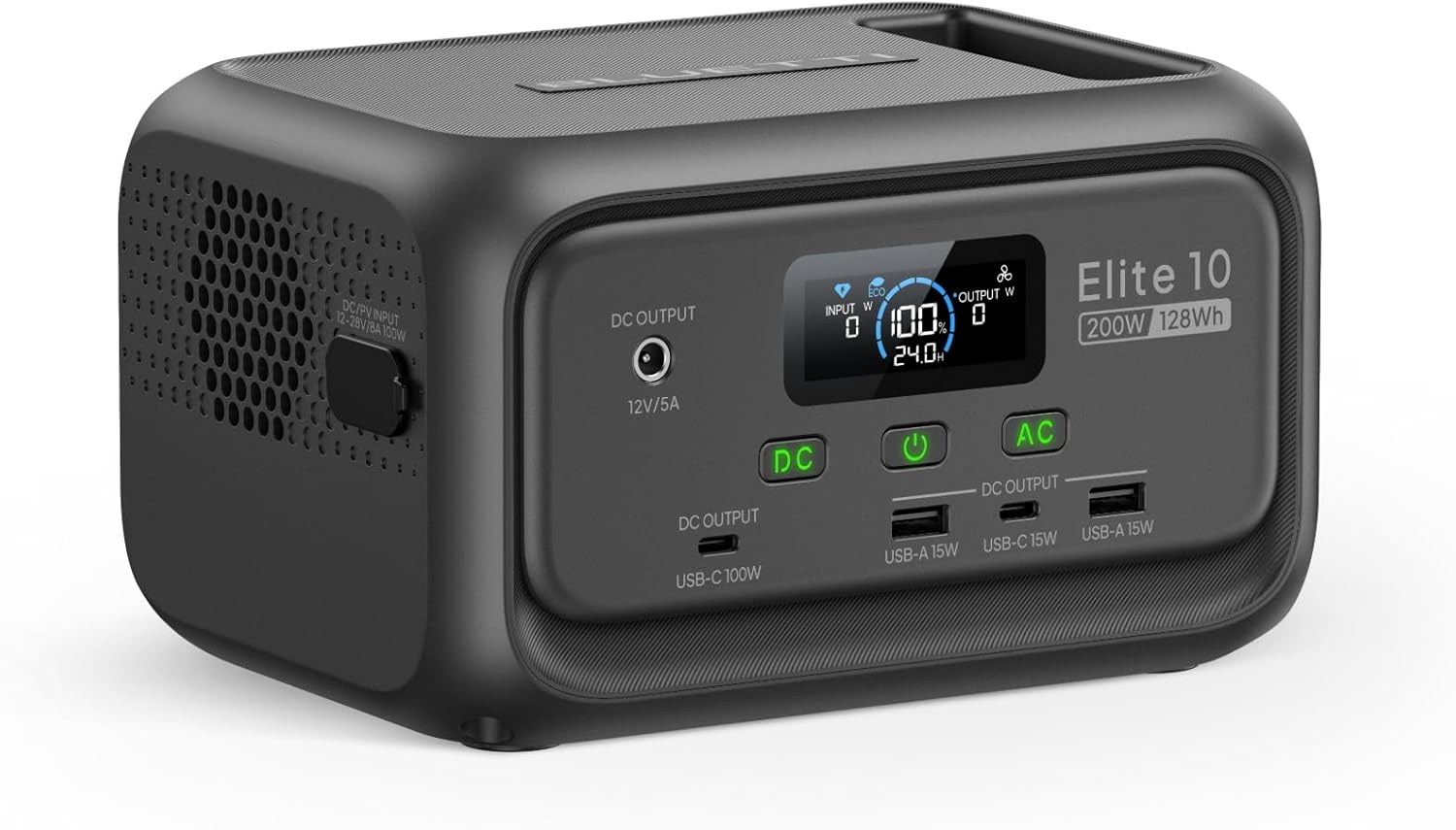 Detalle de BLUETTI Elite 10 Mini Estación 128Wh