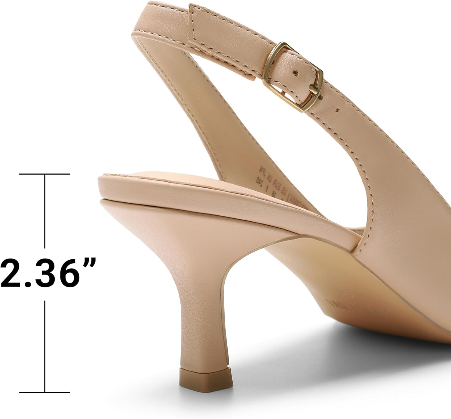 Thumbnail 5 de DREAM PAIRS Scarpe Classiche da Donna con Tacco a Gatto Décolleté con Cinturino in PU e Soletta Morbida per Matrimonio