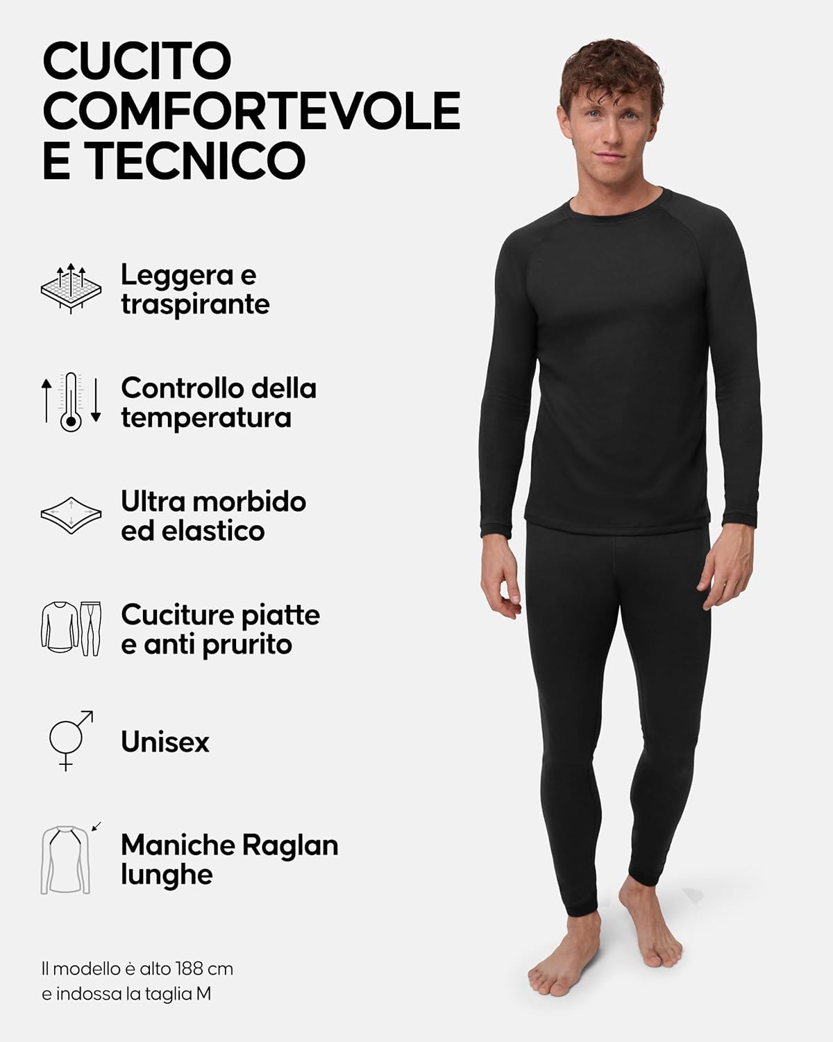 Detalle 2 de DANISH ENDURANCE intimo termico completo 2 capi