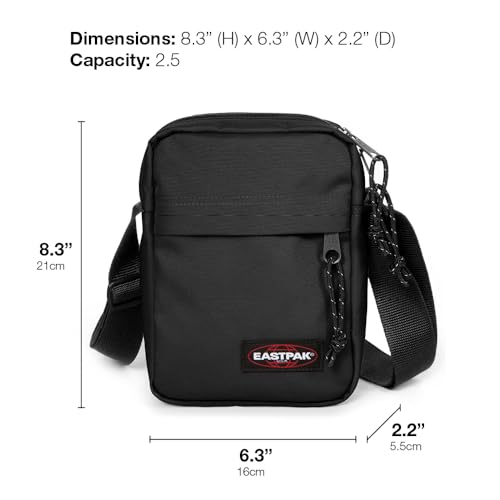 Detalle 2 de Eastpak The One Borsa a Tracolla 2.5 L – Nero: compatta, resistente e leggera